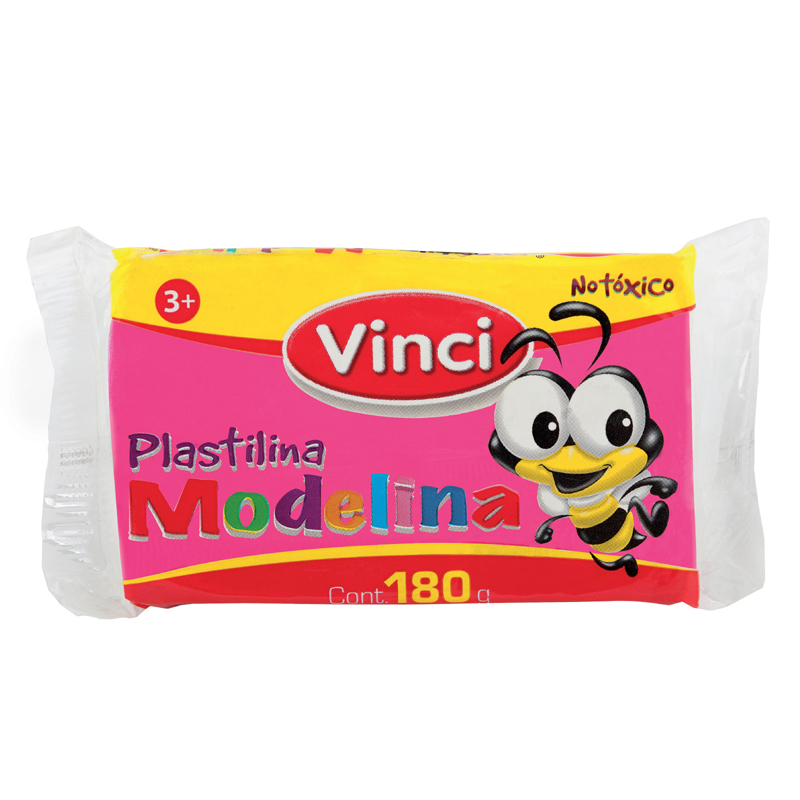PLASTILINA MARQUETA ROSA           VINCI