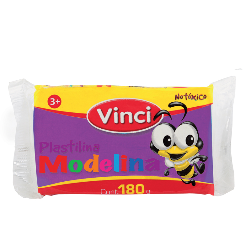 PLASTILINA MARQUETA VIOLETA        VINCI