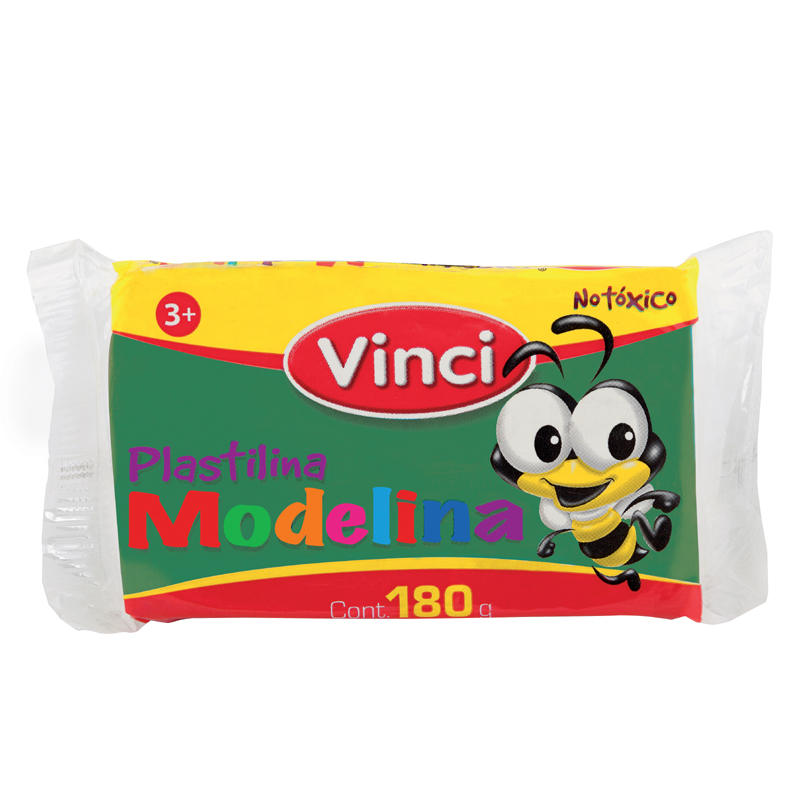 PLASTILINA MARQUETA VERDE OBSCURO  VINCI