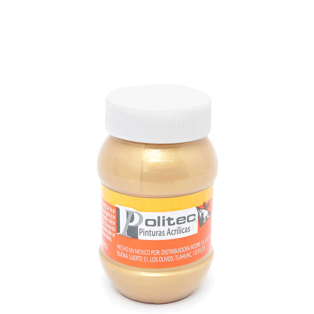 PINTURA ACRILICA 100ML ORO    C/06 POLIT