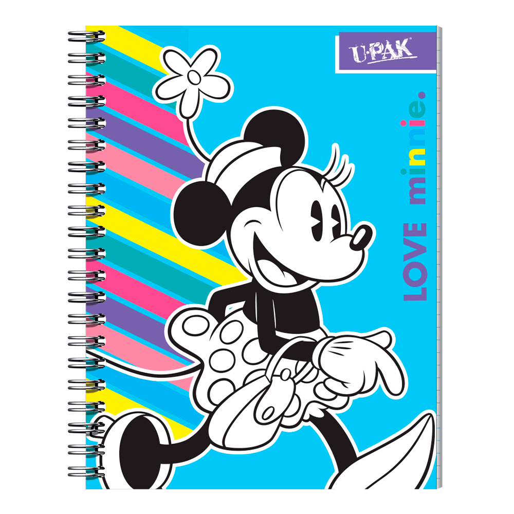 CUADERNO MINI RAYA  50H MINNIE HAP.U-PAK 860274 7156021201 DO