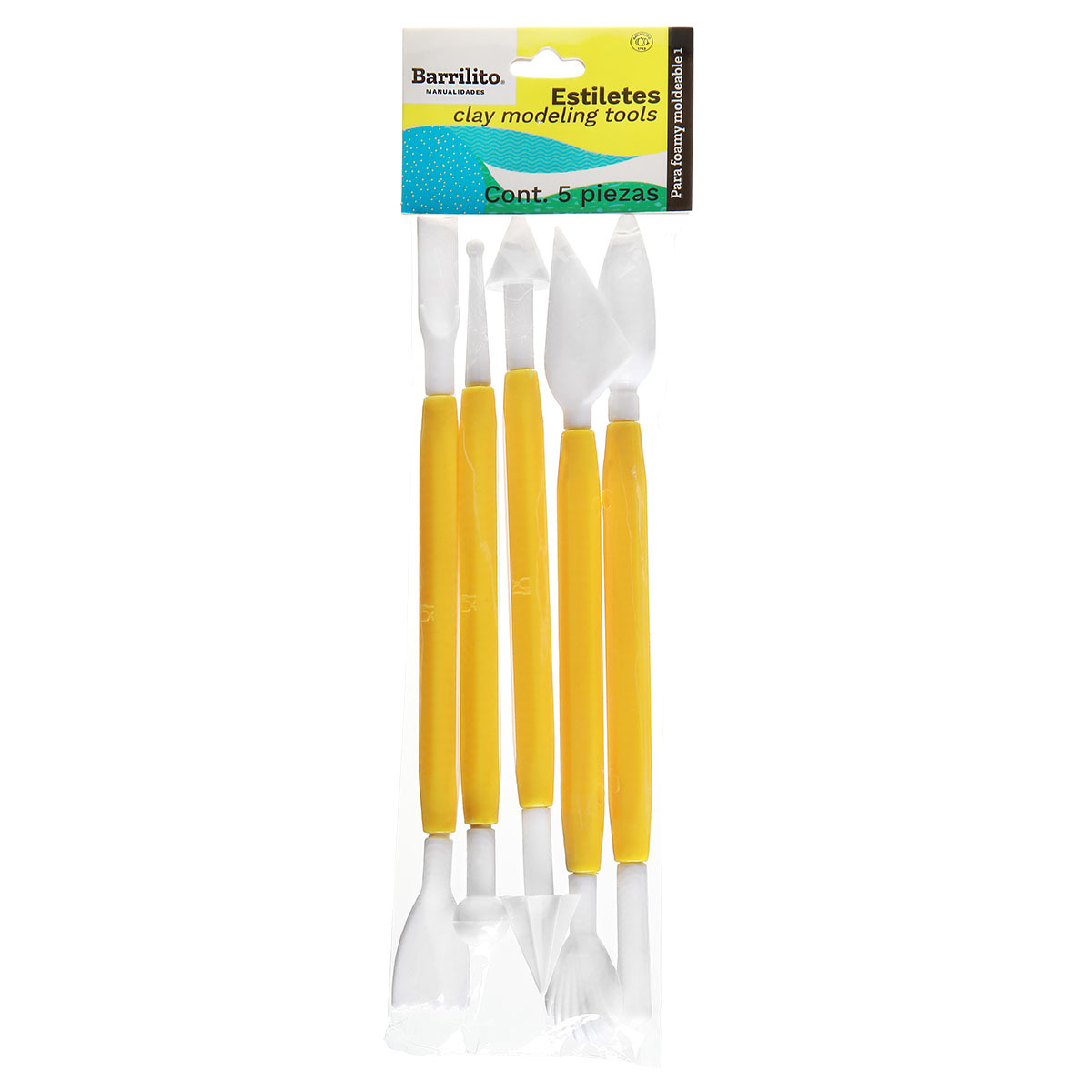 ESTILETES P/FOMY MOLDEAB.#1 C/5 BARRILIT 987369 8736EST
