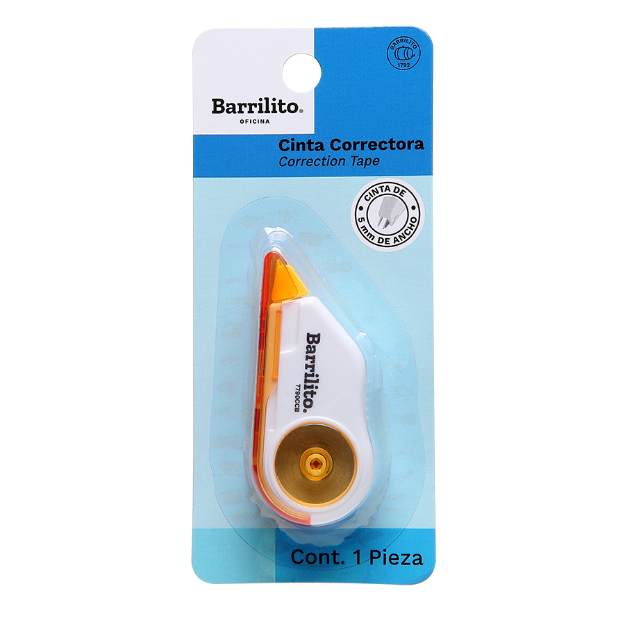 CORRECTOR ROLLER  6M   7790CCB BARRILITO 977902 5MM ANCHO COL