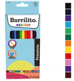 LAPIZ DE COLOR C/12 LARGOS     BARRILITO