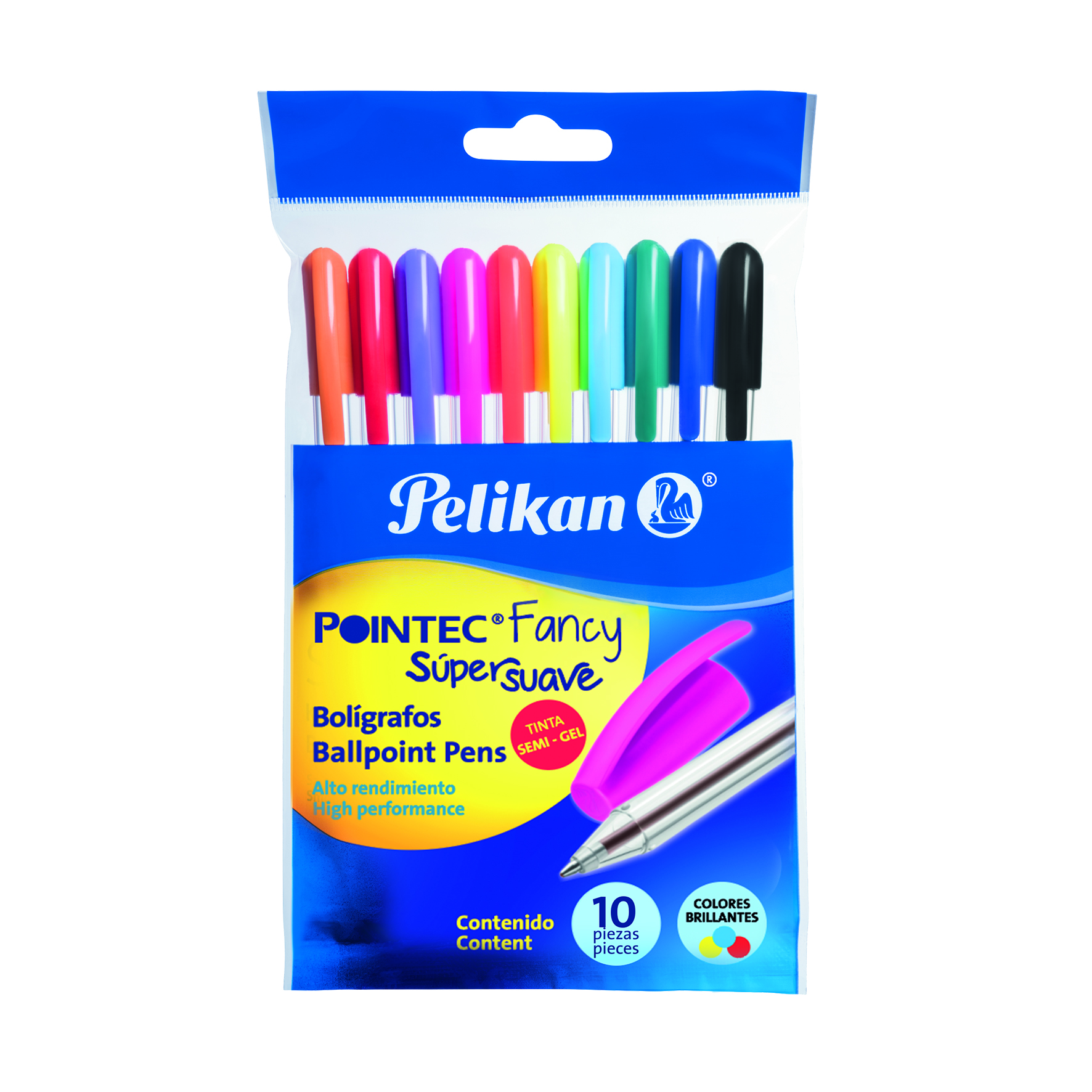 BOLIGRAFO MED. POINTEC SURT. C/10PELIKAN