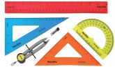 JUEGO DE GEOMETRIA MED.FLEX.C/COMP. BARR 980339 8033JGF,COMPA