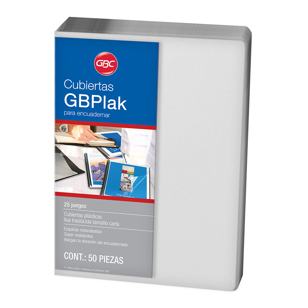 PASTA CTA.PLAST.TRANSPARENTE    LISO GBC