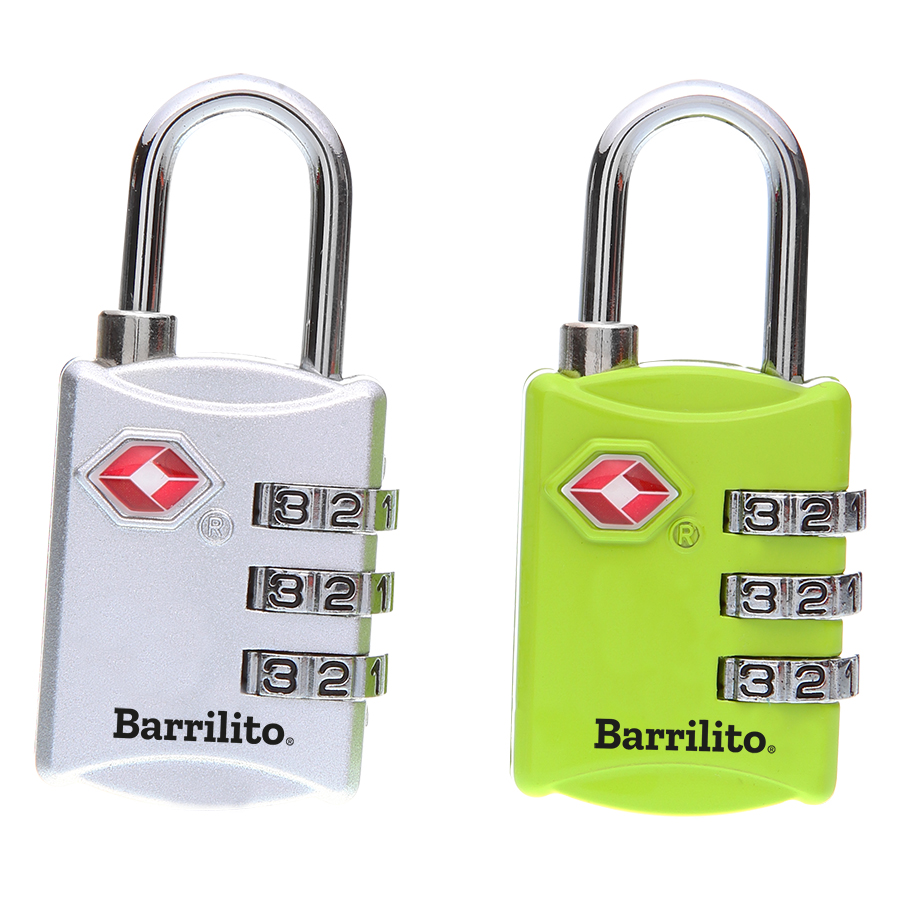 CANDADO METALICO P/EQUIPAJE    BARRILITO