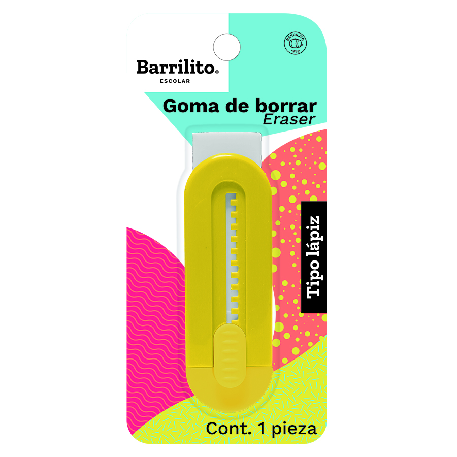 BORRADOR T/LAPIZ 8233GTL       BARRILITO