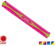 REGLA ESC.PLAST. 30CMS 8466RPS BARRILITO