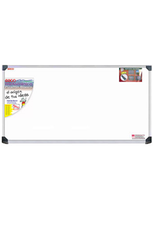 PIZARRON BLANCO MARCO ALUM.120X240  ESCO PCB240120 (ESCOMELAM