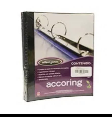 Z CARPETA ARG.  0.5" CART.NEGRO   ACCORI P5454