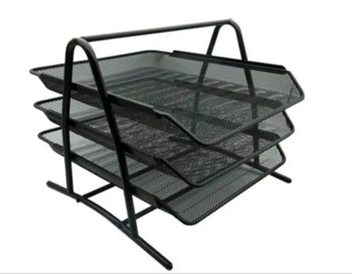 PAPELERA METAL  T/O TRIPLE NGRA   NEXTEP 271830 NE-162 MALLA