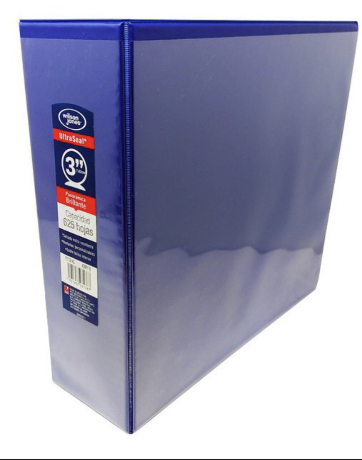 Z CARPETA ARG. 3"   AZL.HERR. O  361  W. 031387 P3138
