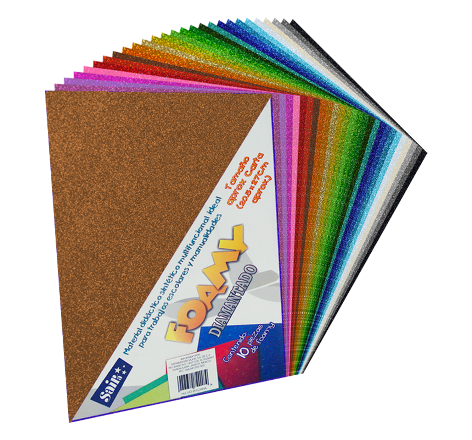 Z FOMI CARTA COBRE    C/ADHE.C/10 C/D SA 730206 G20    (20.5X