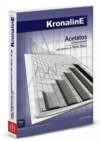 ACETATO P/COPIADORA T/C C/100  KRONALINE 126506 PA650 (216X27
