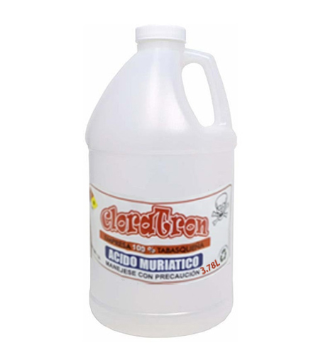 ACIDO MURIATICO. GALON CON 3.78 LITROS