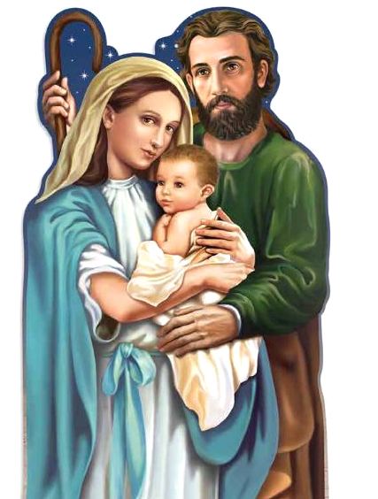ADORNO FIGURA SUAJ.GDE SAGRADA FAM. PADI 013905 1390 60X160CM