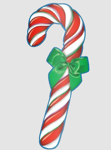 ADORNO SUAJADO BASTON NAVIDEÑO      PADI 012984 1298 (32.6X68