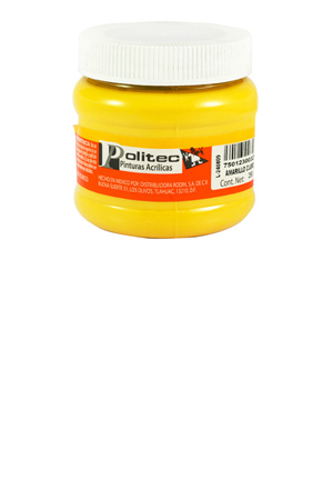 PINTURA ACRILICA 250ML AMAR.CLA. POLITEC