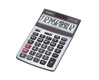 CALCULADORA ESCRIT.12 DIG.AX-120B  CASIO 034209 SOLAR + PILA,