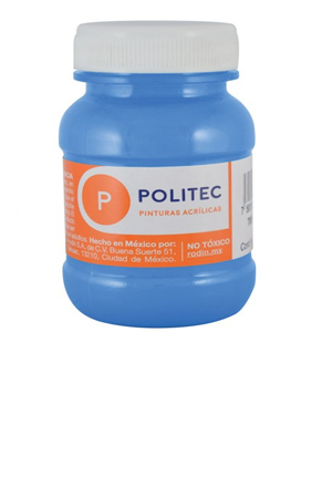 PINTURA ACRILICA 100ML AZL.C. C/06 POLIT