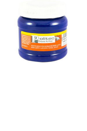 PINTURA ACRILICA 250ML AZUL COB. POLITEC
