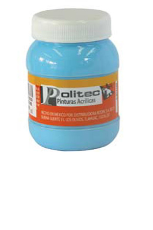 PINTURA ACRILICA 100ML AZ.PAS.C/06 POLIT