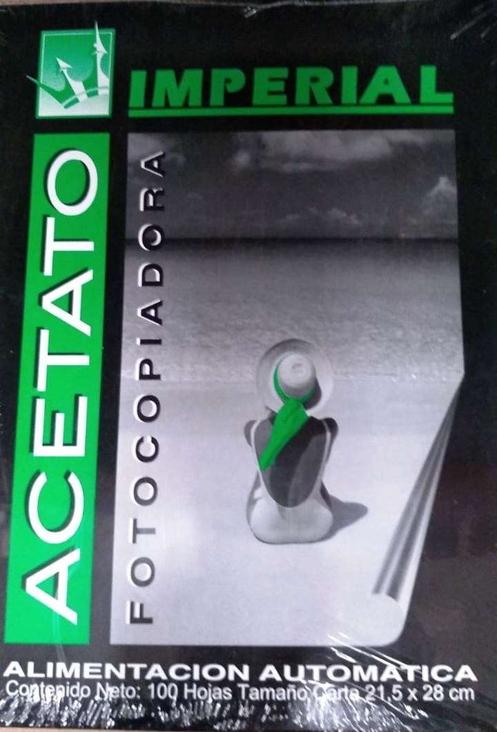 ACETATO P/COPIADORA T/C C/100   IMPERIAL