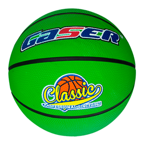BALON BASKETBOL GASER GR700 VERDE    # 7 711064