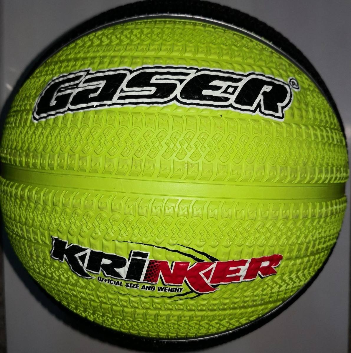 BALON BASKETBOL GASER KRINKER VDE/NG # 7