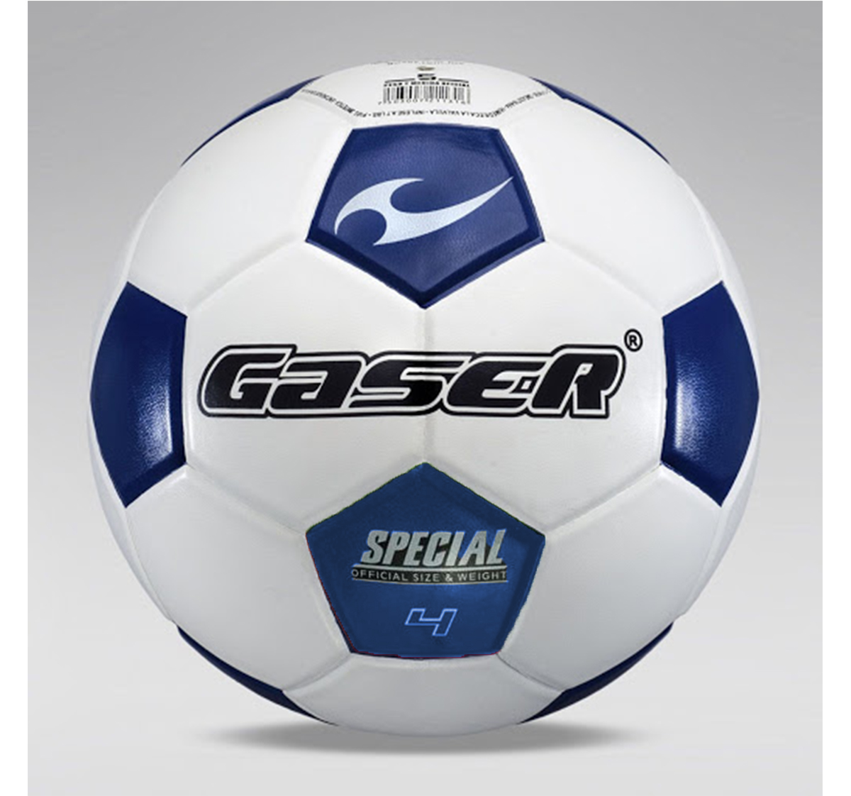 BALON FUTBOL GASER GRSL400 BCO/AZL C # 4 211453 211286 MATE C