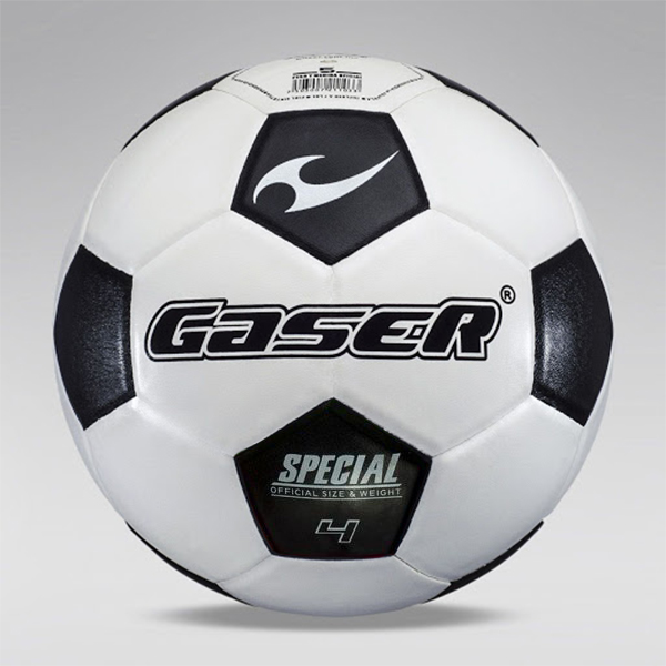 BALON FUTBOL GASER GRSL400 BCO/NEGRO # 4 211286 211286 CLASIC