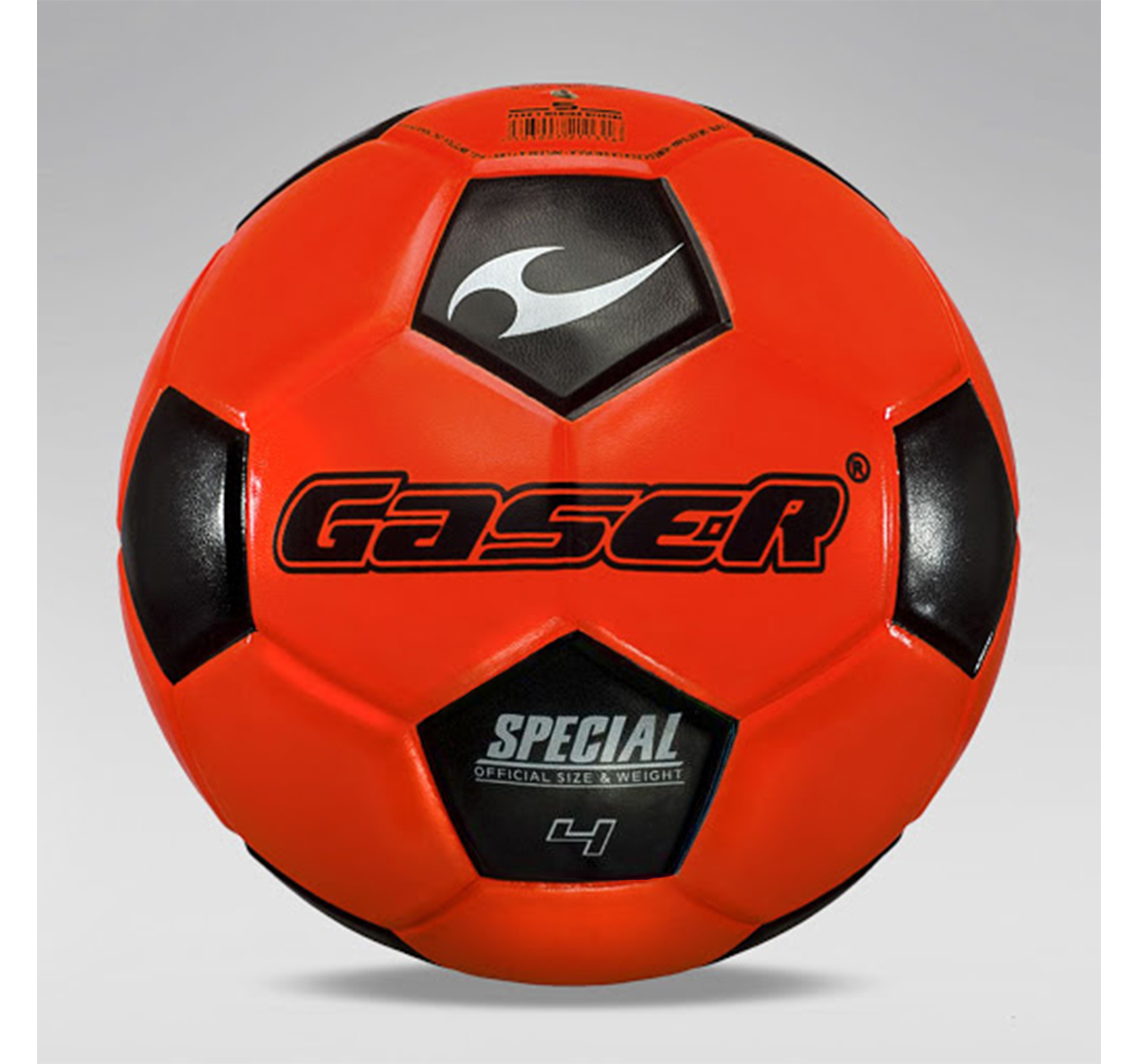 BALON FUTBOL GASER GRSL400 NJA/NGO   # 4 211026 FOSFORESCENTE