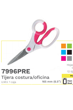 TIJERA P/COSTURA-OFIC.  6.5"   BARRILITO 979968 7996PRE