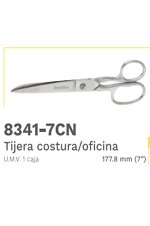 TIJERA BARRILITO  8341-7"  ACERO FORJADO