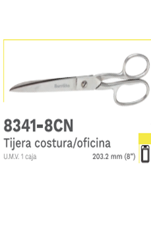 TIJERA BARRILITO  8341-8"  ACERO FORJADO
