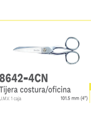 TIJERA BARRILITO  8642-4"  ACERO FORJADO