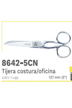 TIJERA BARRILITO 8642-5" ACERO FORJADO