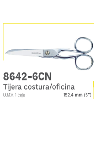 TIJERA BARRILITO  8642-6"  ACERO FORJADO