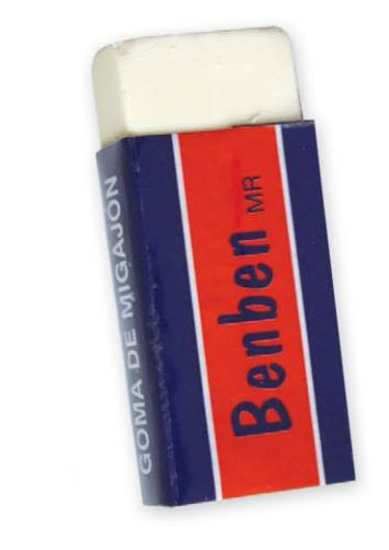 GOMA MIGAJON 598   ERASER          BENBE 105989 G0026