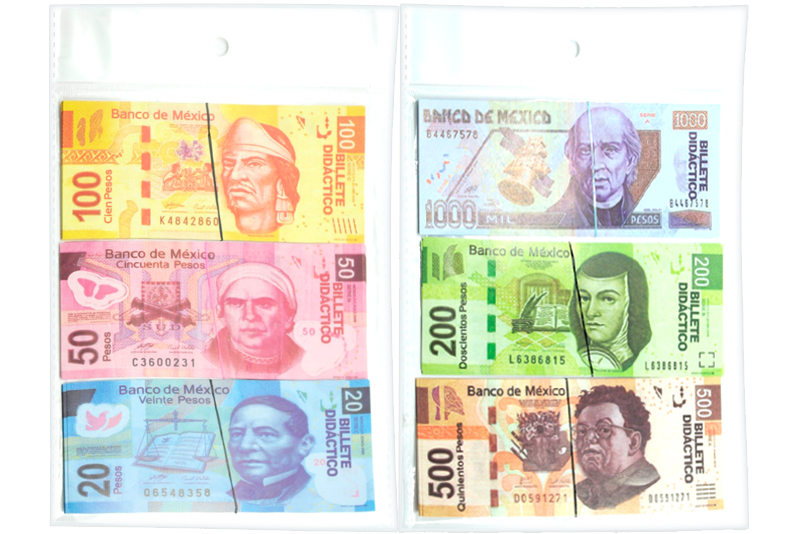 BILLETES DE FANTASIA D'V/DENOMI.GDE.ARZA C/30PZA 338728 60123