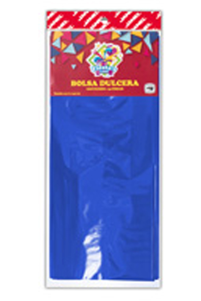 BOLSA CELOFAN DULCERA LAQ.MED.AZL R.C/25 677485 BL0003LS08 JA