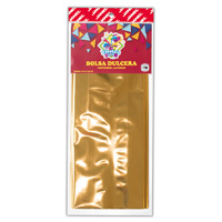 BOLSA CELOFAN DULCERA MET.MED.ORO   C/25 675900 BL0803LS10 JA