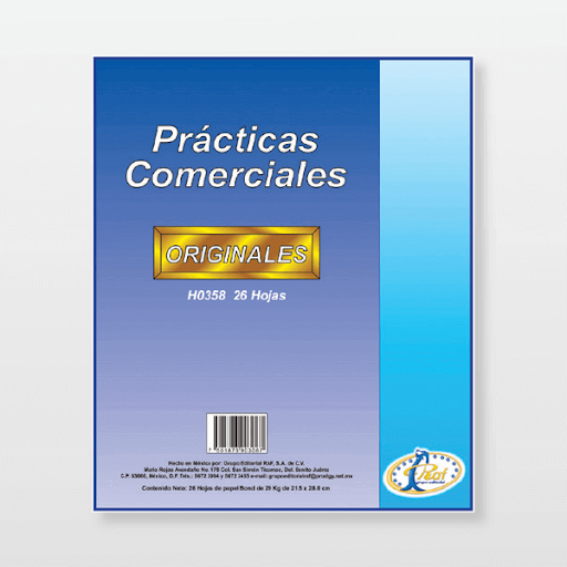 BLOCK 0358 PRACTICAS COMERCIALES     RAF 903067 H0358 (401035