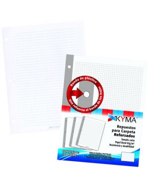 BLOCK CARTA CUADRO 7  100H 3PERF.   KYMA 050028 HOJR07 (C/REF