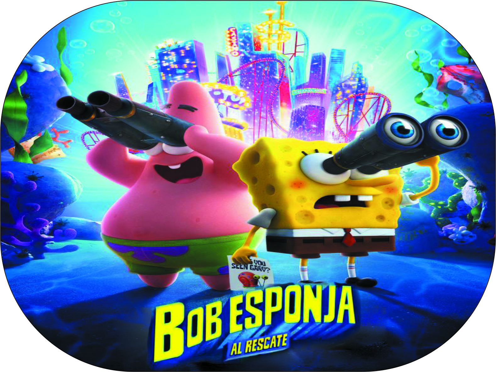 TAPETE PLAST. P/ALIMENTOS BOB ESPONJA