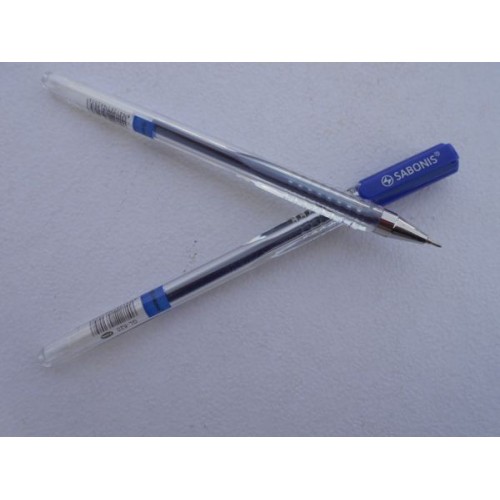 BOLIGRAFO P.F. GL500 AZL.GEL C/12 SABONI