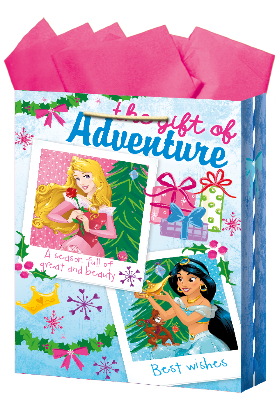 BOLSA REG.GDE. PRINCESAS NAVIDEÑAS DIPAK 851234 8520031831