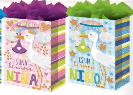 BOLSA REG.GDE. BABY SHOWER          PADI